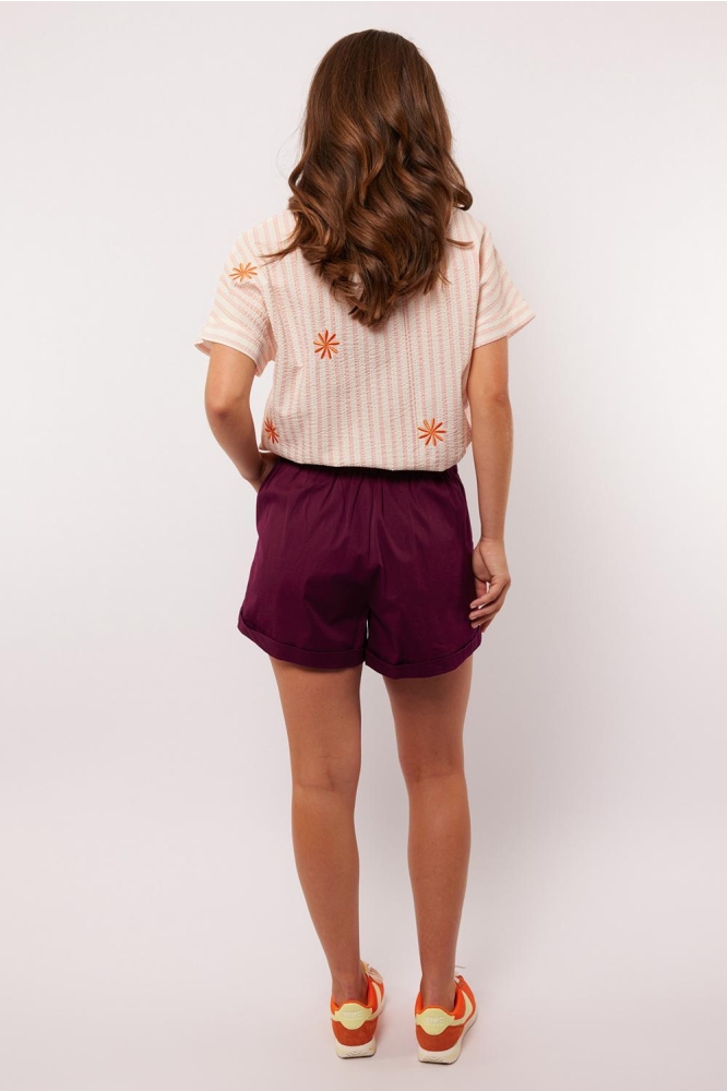 JANELLE SHORTS 25ZFFF06 812 DEEP PURPLE